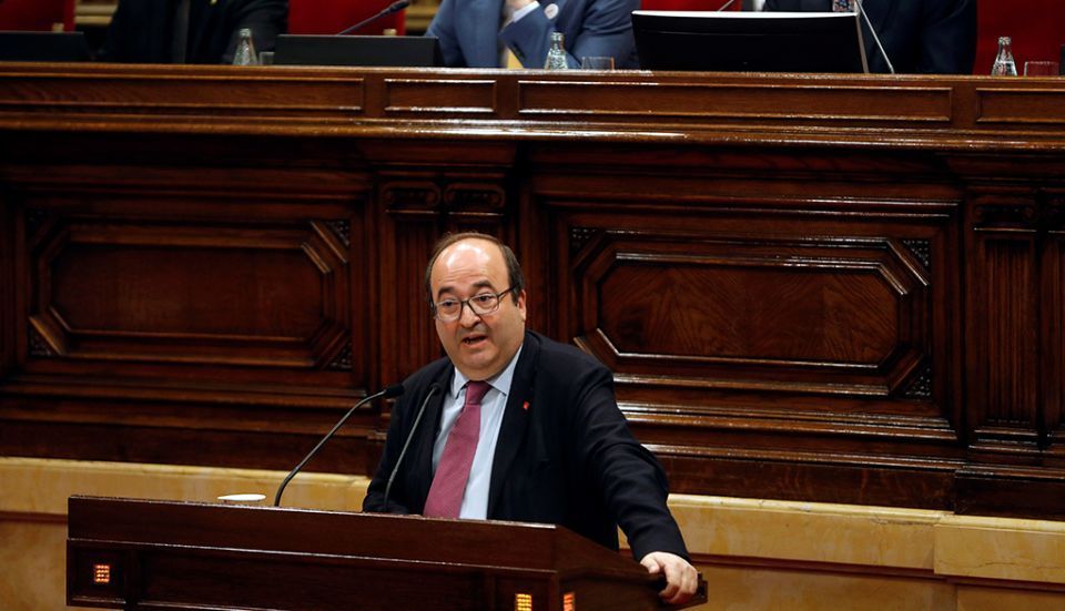Intervenci&oacute; per al&middot;lusions en el Ple del Parlament